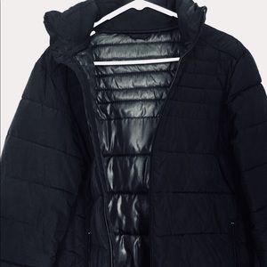 Navy ZARA MAN Winter Jacket